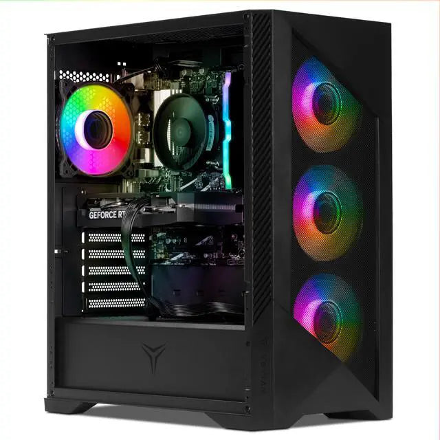 Yeyian Gaming Desktop PC YPI-ED44F0B-5601N Intel Core i5-14400F 16GB DDR5 1TB NVMe SSD GeForce RTX 5060 Windows 11 Home