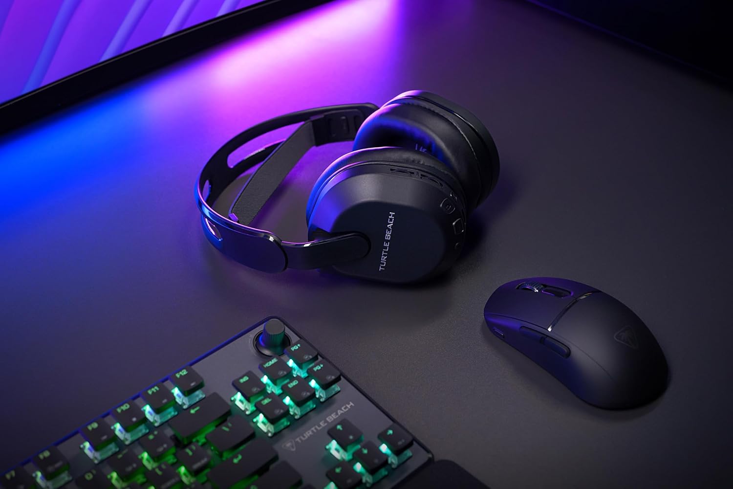 Turtle Beach Stealth 500 Wireless Amplified Gaming Headset for PS5, PS4, PC, & Mobile – 40-Hr Battery, Bluetooth, Memory Foam Cushions, Flip-to-Mute Mic, EQ Presets, Companion App – Black