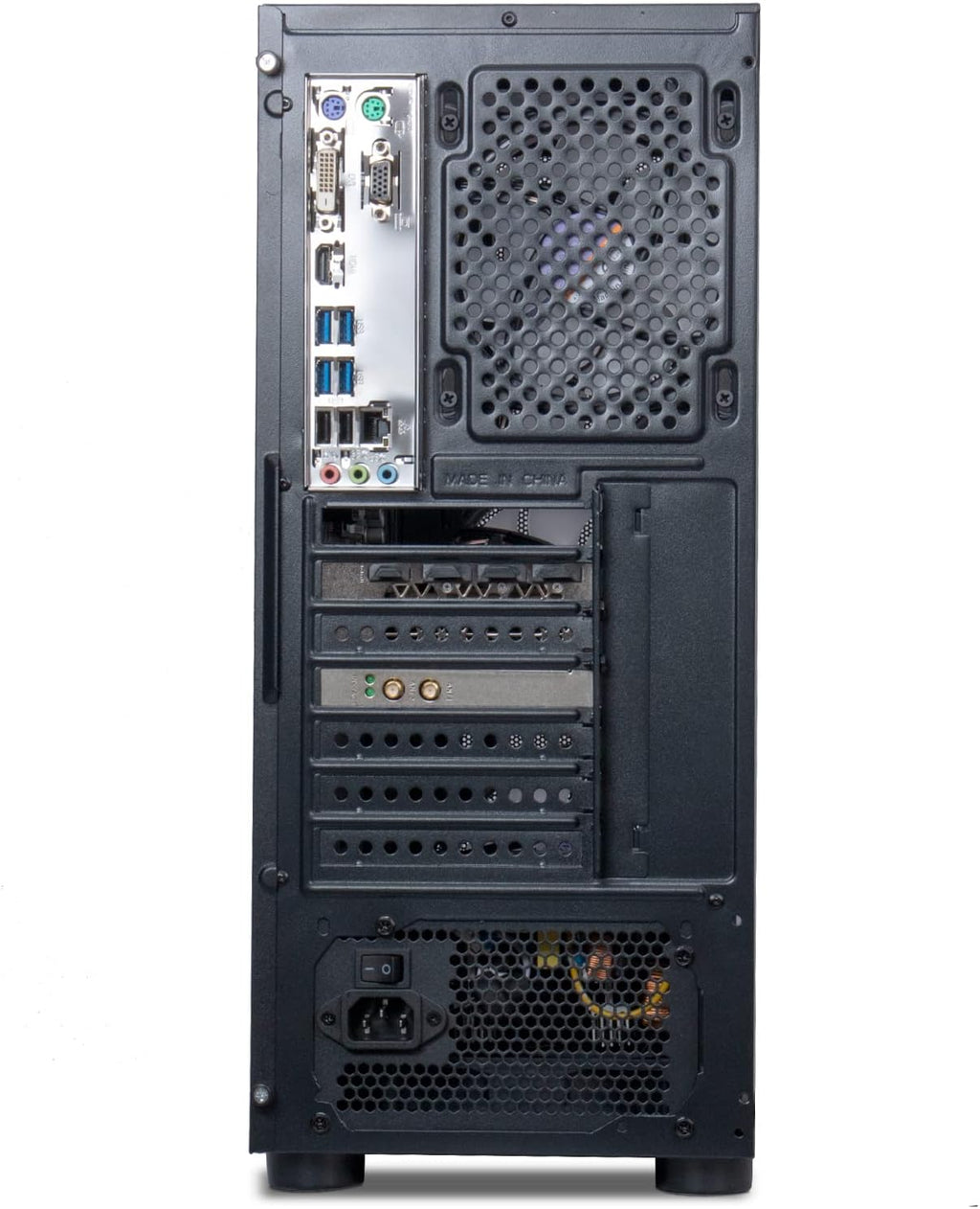 MXZ Gaming PC Desktop Computer, AMD Ryzen 5 5600X, RTX 4070, 16GB DDR4, NVME 1 T SSD, 6RGB Fans, Win 11 Pro Ready, Gamer Desktop Computer(R5 5600X| RTX4070)