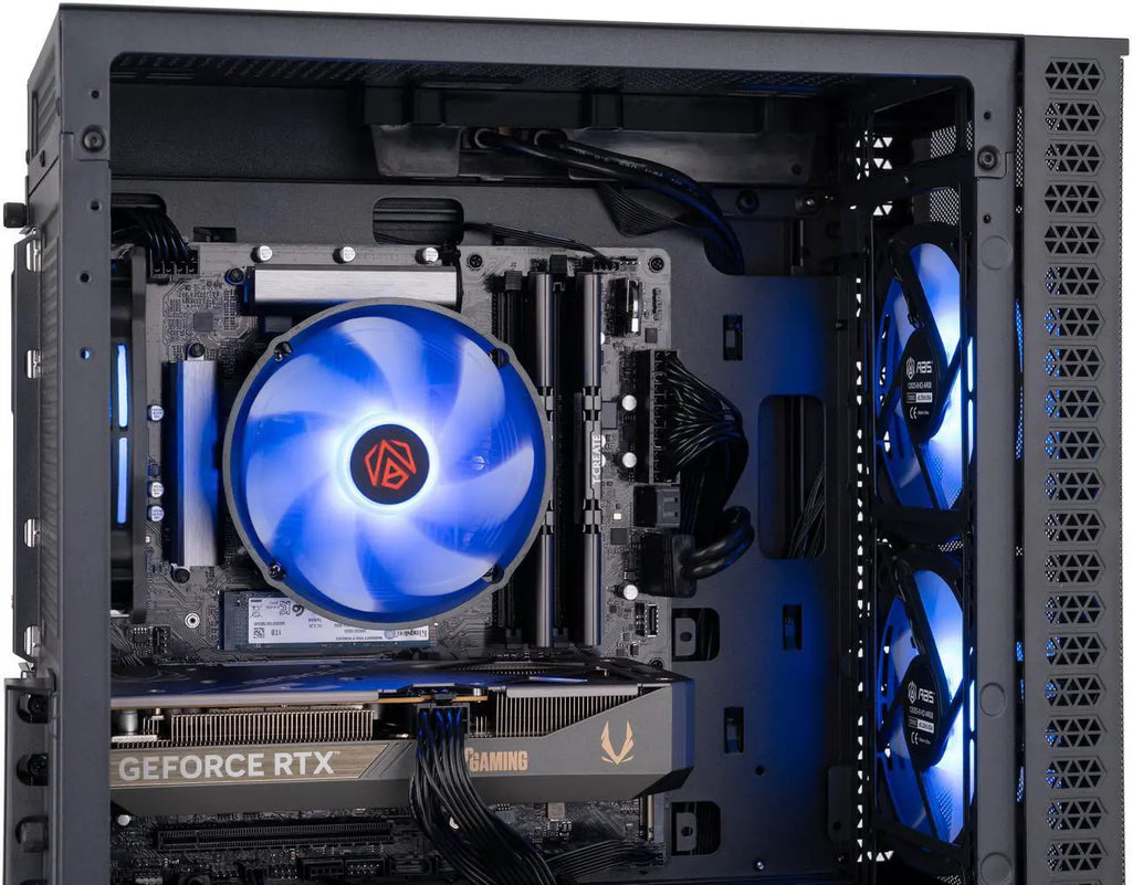 ABS Cyclone Aqua Gaming PC: Intel i5-14400F, RTX 5060, 32GB DDR4, 1TB SSD