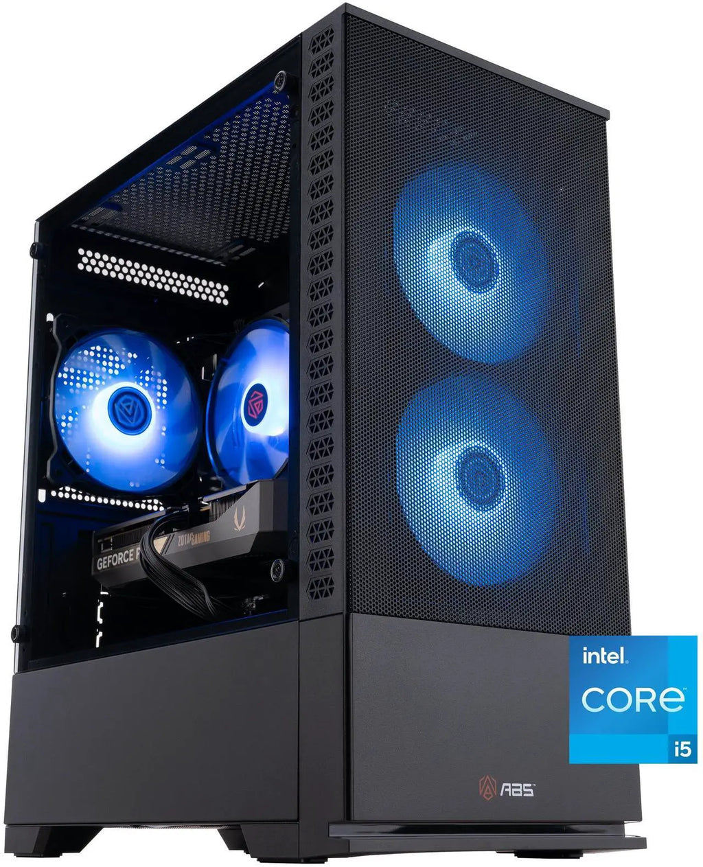 ABS Cyclone Aqua Gaming PC: Intel i5-14400F, RTX 5060, 32GB DDR4, 1TB SSD