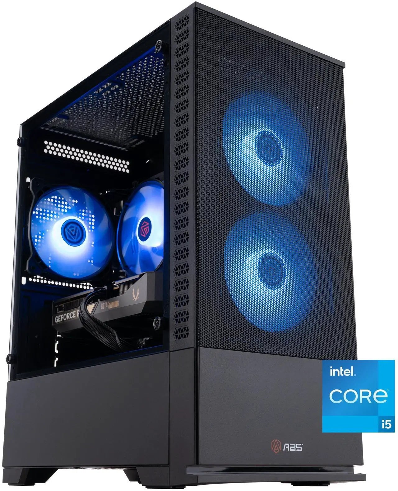 ABS Cyclone Aqua Gaming PC: Intel i5-14400F, RTX 5060, 32GB DDR4, 1TB SSD