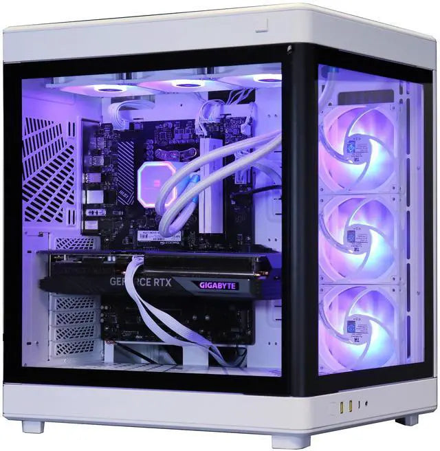 Cobratype Ghost Gaming PC with Ryzen 9 9900X, RX 9070 XT, 32GB DDR5, 2TB NVMe