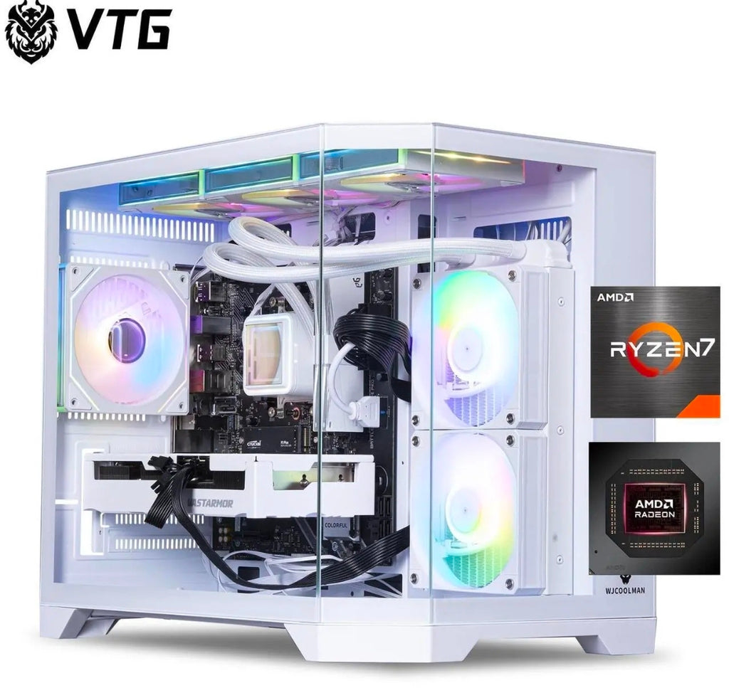 Gaming PC , Ryzen 5 9600X, Radeon RX 9060XT