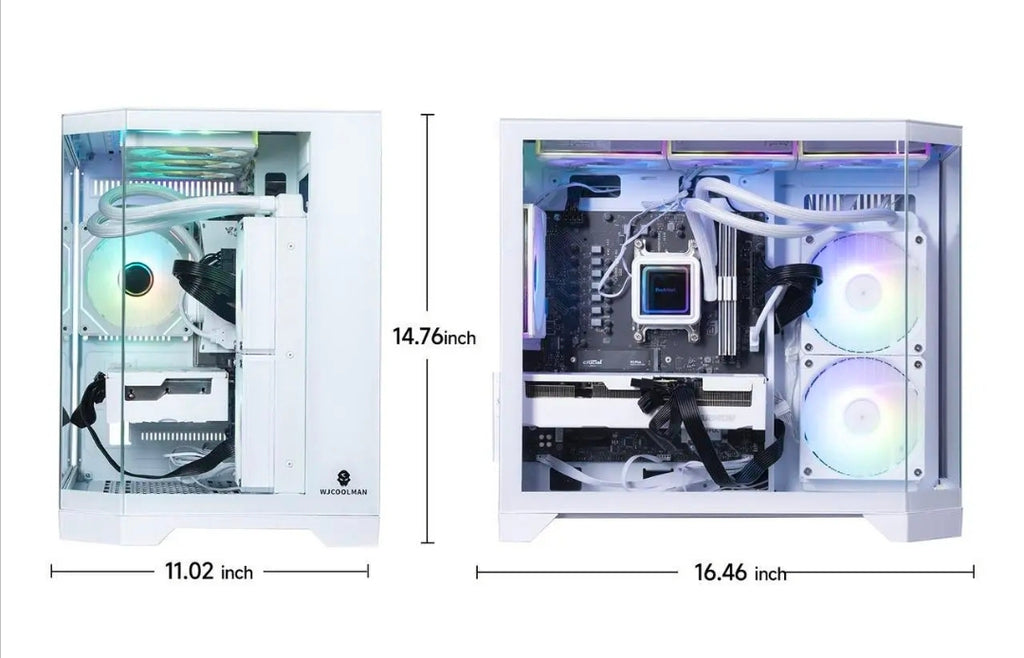 Gaming PC , Ryzen 5 9600X, Radeon RX 9060XT