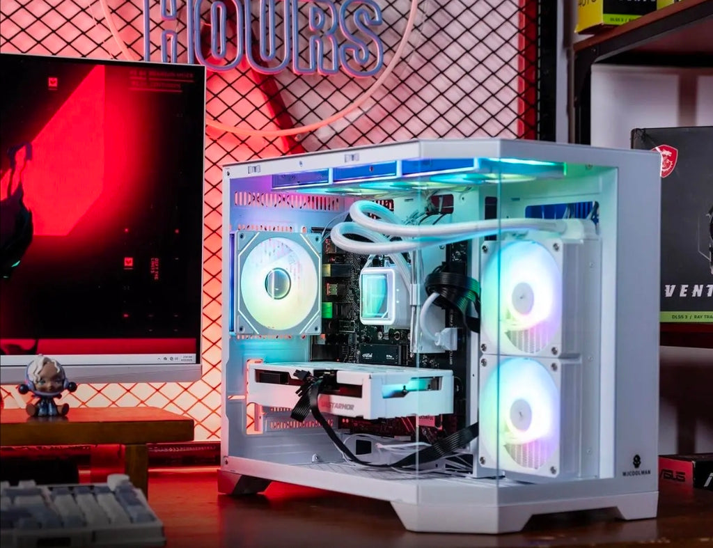 Gaming PC , Ryzen 5 9600X, Radeon RX 9060XT