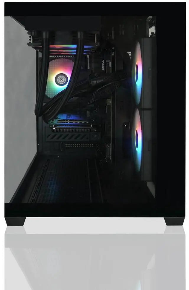 AVGPC Hellfire Gaming PC AMD Ryzen 5 9600X; GeForce RTX 5070 12GB; 32GB DDR RAM; 1 TB NVME M.2 SSD; 360mm AIO Liquid Cooler; ARGB Fans; WiFi/AC ; Dual Chamber Case; Windows 11 Home