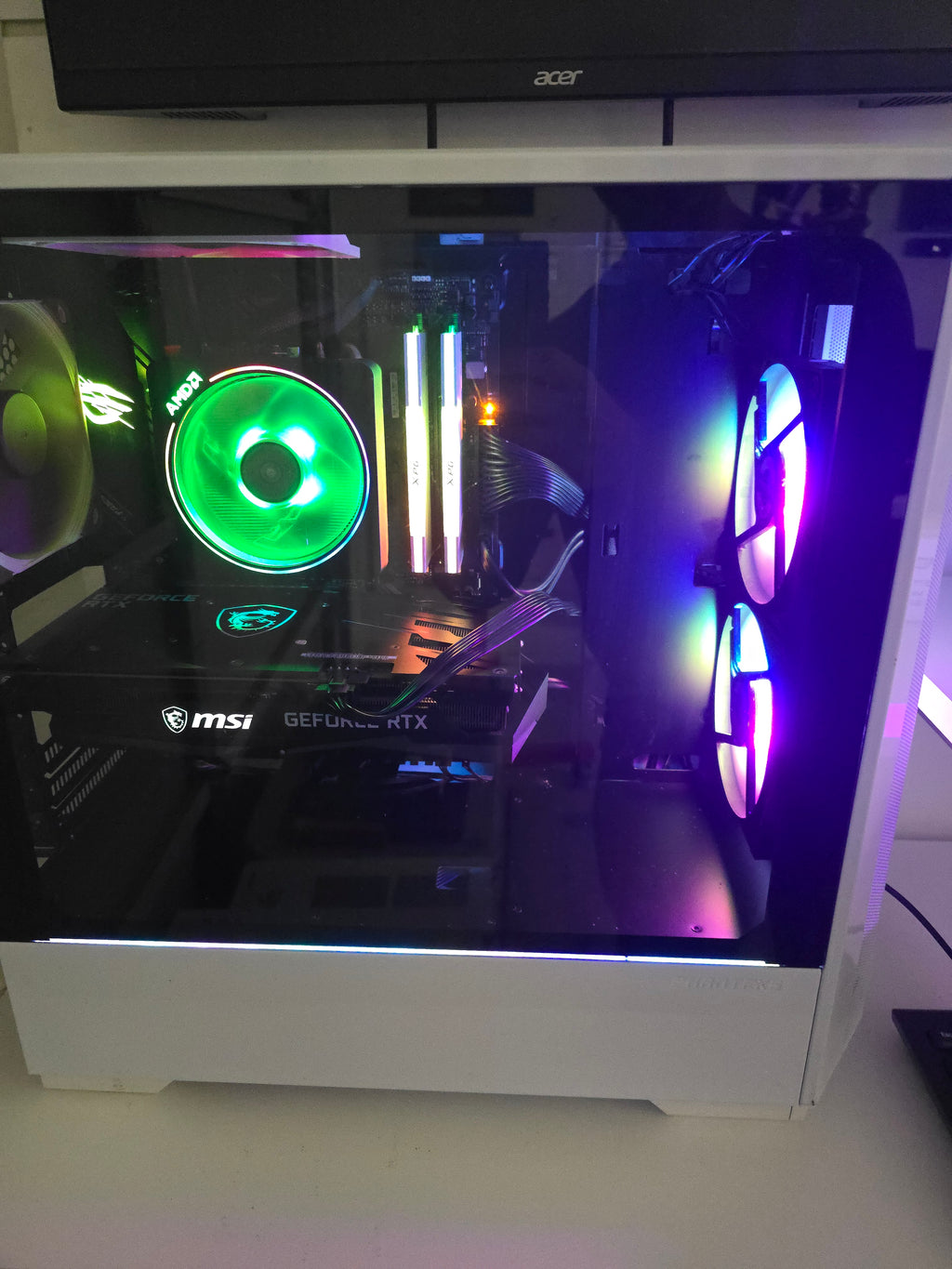 Gaming PC Ryzen 7 3700x with RTX 3050