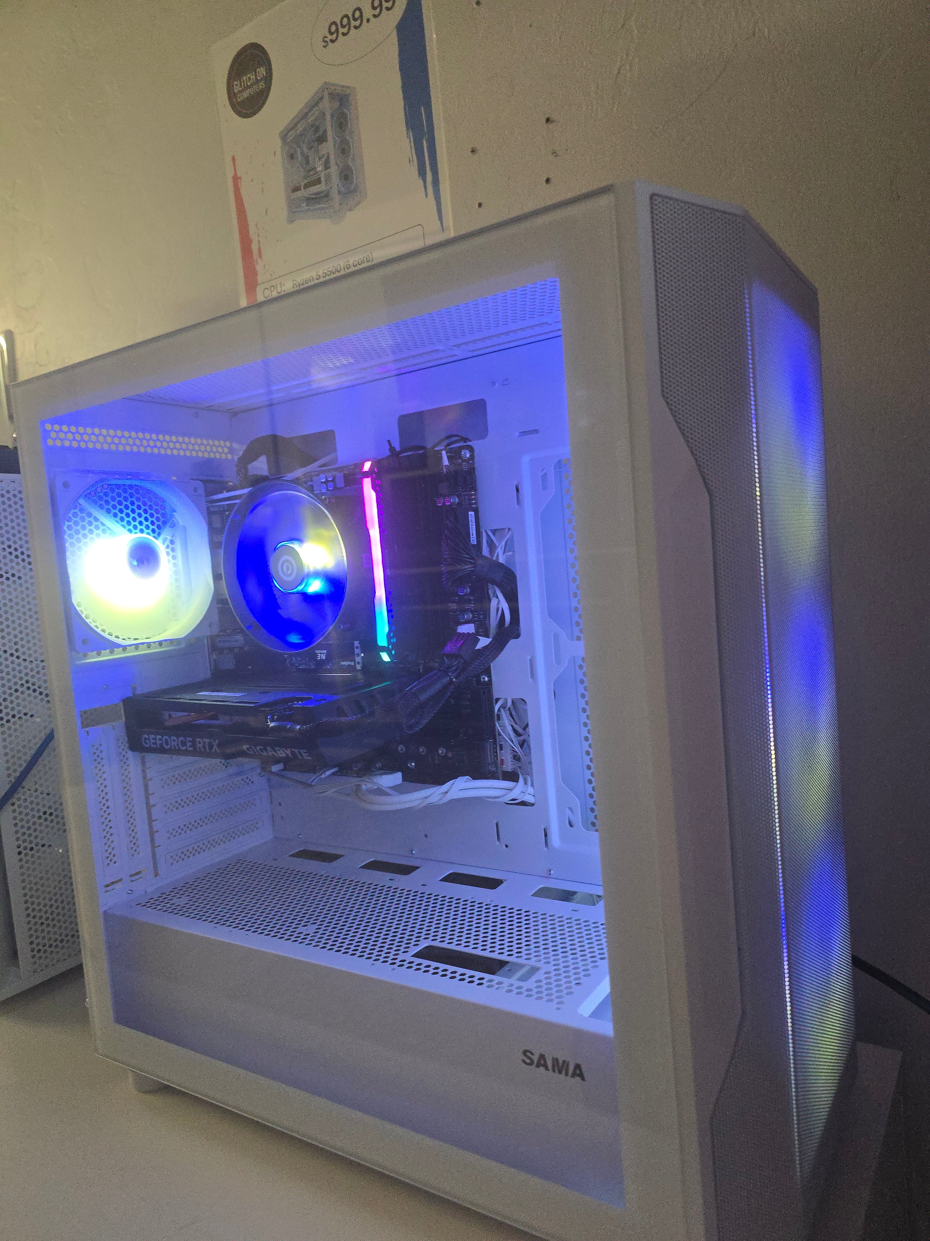 Gaming PC with Ryzen 5 and 4060