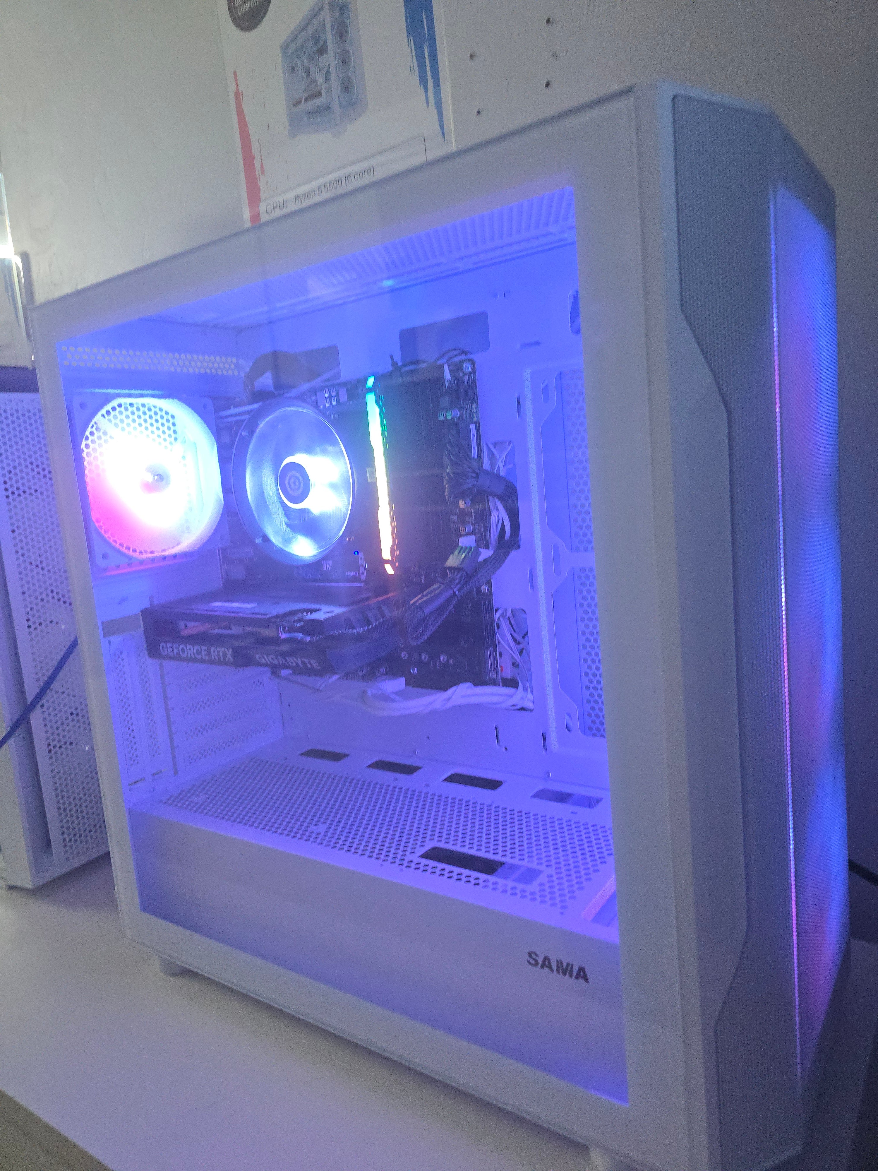 Gaming PC with Ryzen 5 and 4060